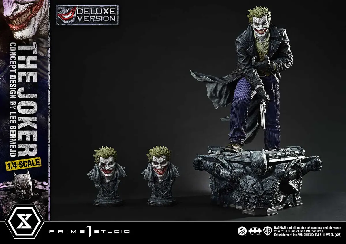 Dc Comics: The Joker Concept Design By Lee Bermejo Deluxe Version 2
