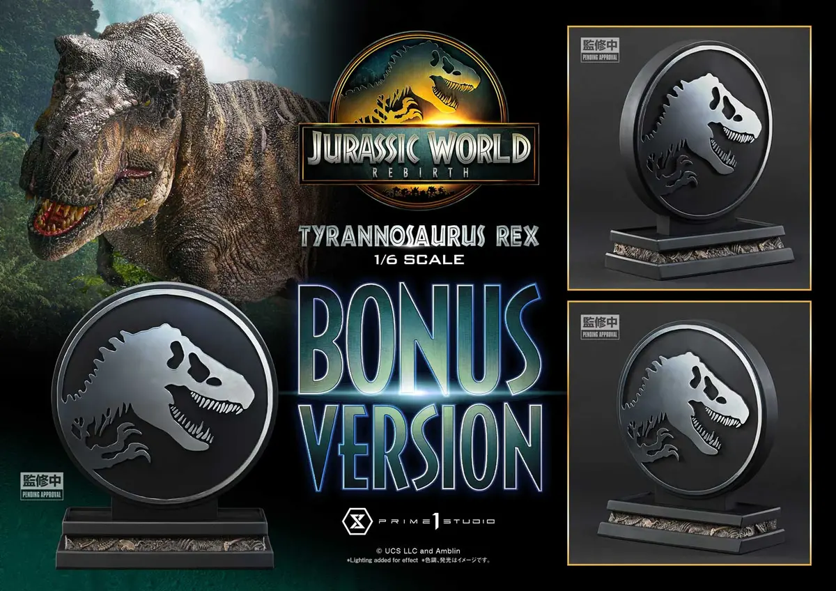 Jurassic World Rebirth (2025): Tyrannosaurus Rex 1/6 Scale Bonus Version 1