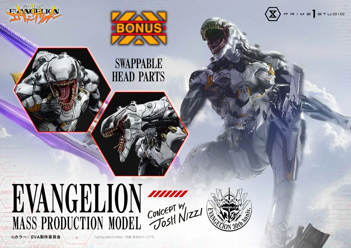 Neon Genesis Evangelion The End Of Evangelion: Mass Production Model (Concept By Josh Nizzi) Deluxe Bonus Version 1