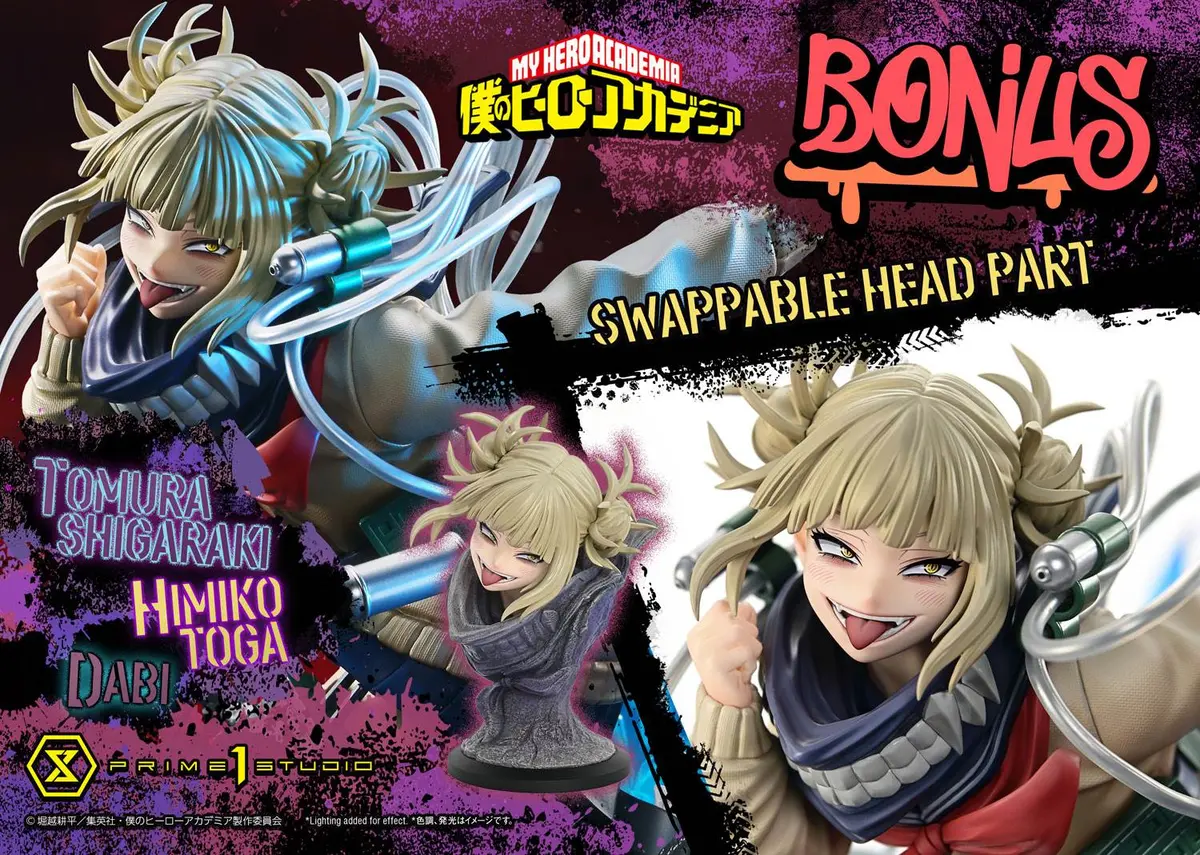 My Hero Academia: Tomura Shigaraki, Dabi, Himiko Toga Deluxe Bonus Version 1