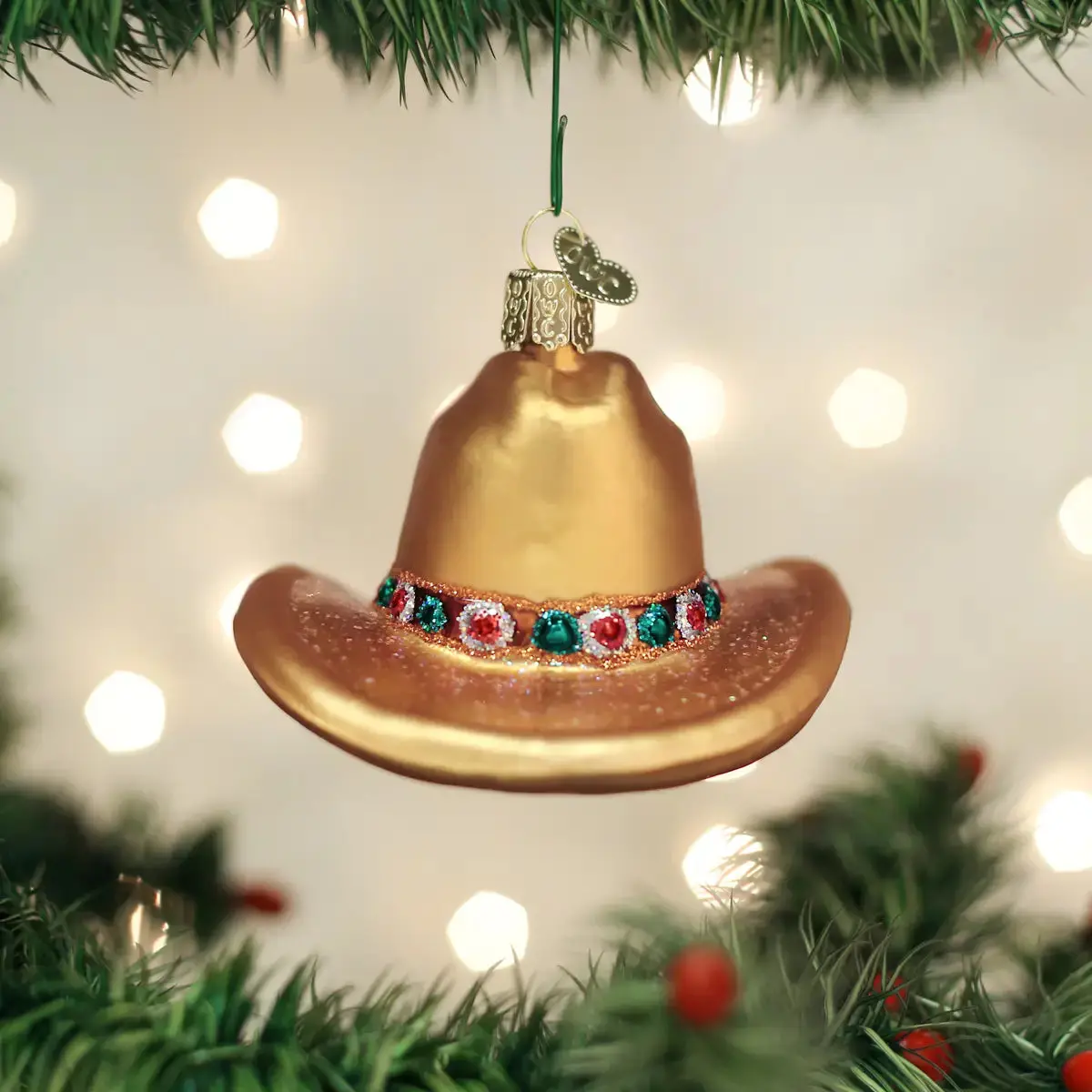 Cowboy Hat Ornament 2
