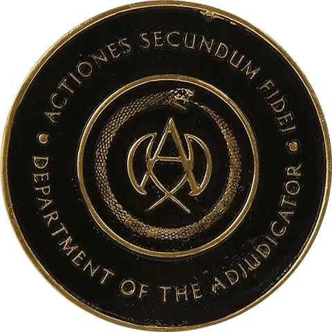 John Wick 3 Parabellum: Adjudicator Medallion 1
