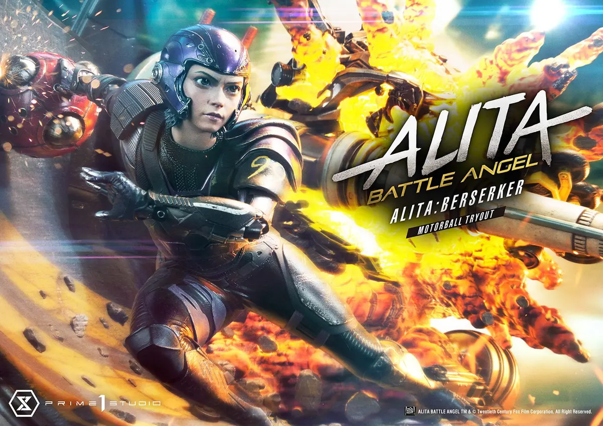 Alita Battle Angel (2019): Berserker Motorball Tryout 1