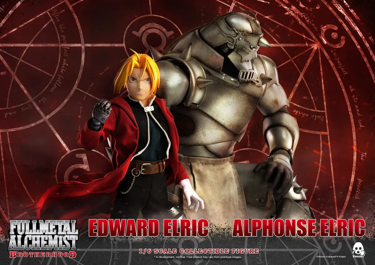 Fullmetal Alchemist Brotherhood: Alphonse Elric & Edward Elric Set 1