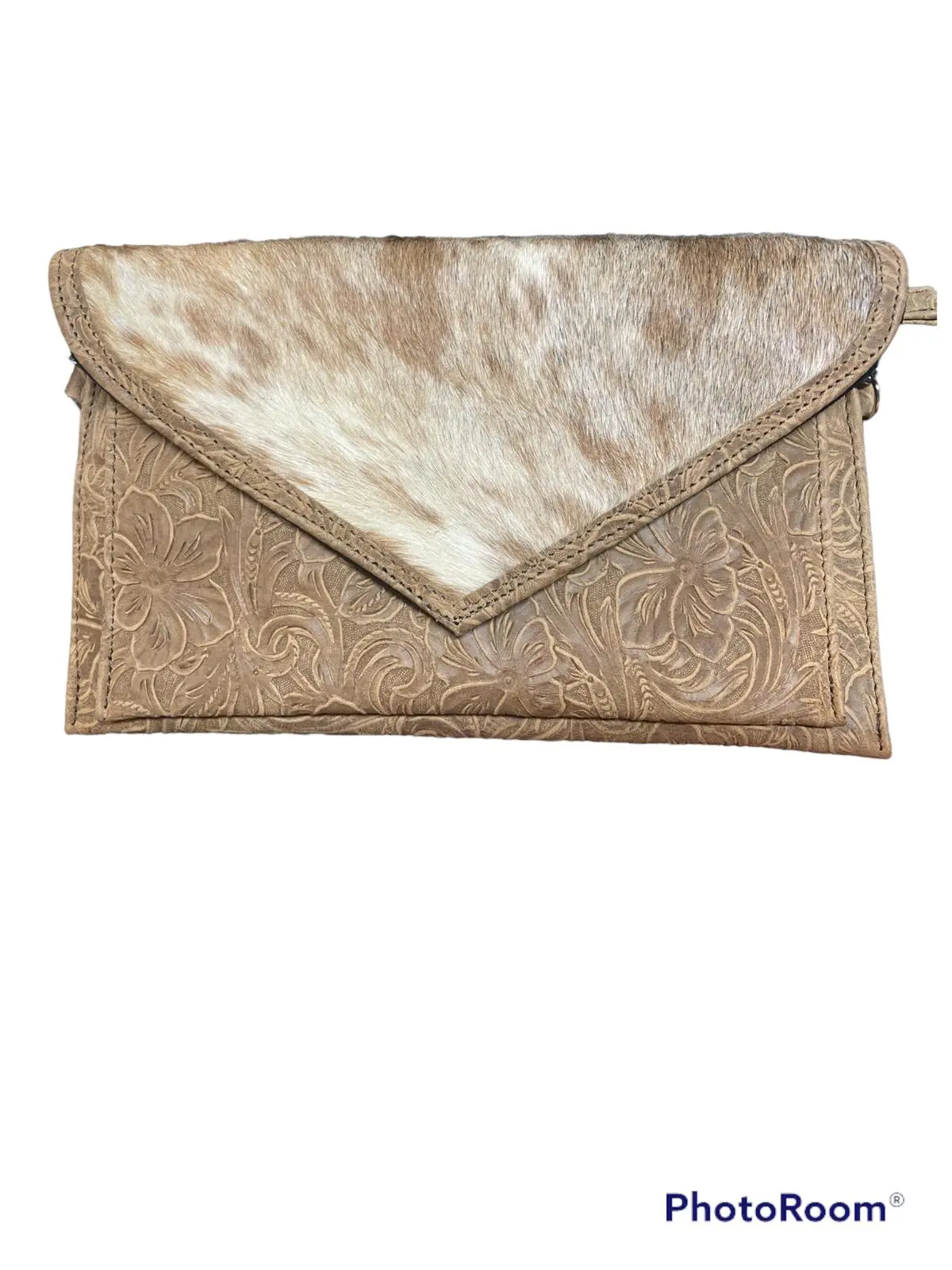 Envelope Cowhide Handbag - Handmade Design 1