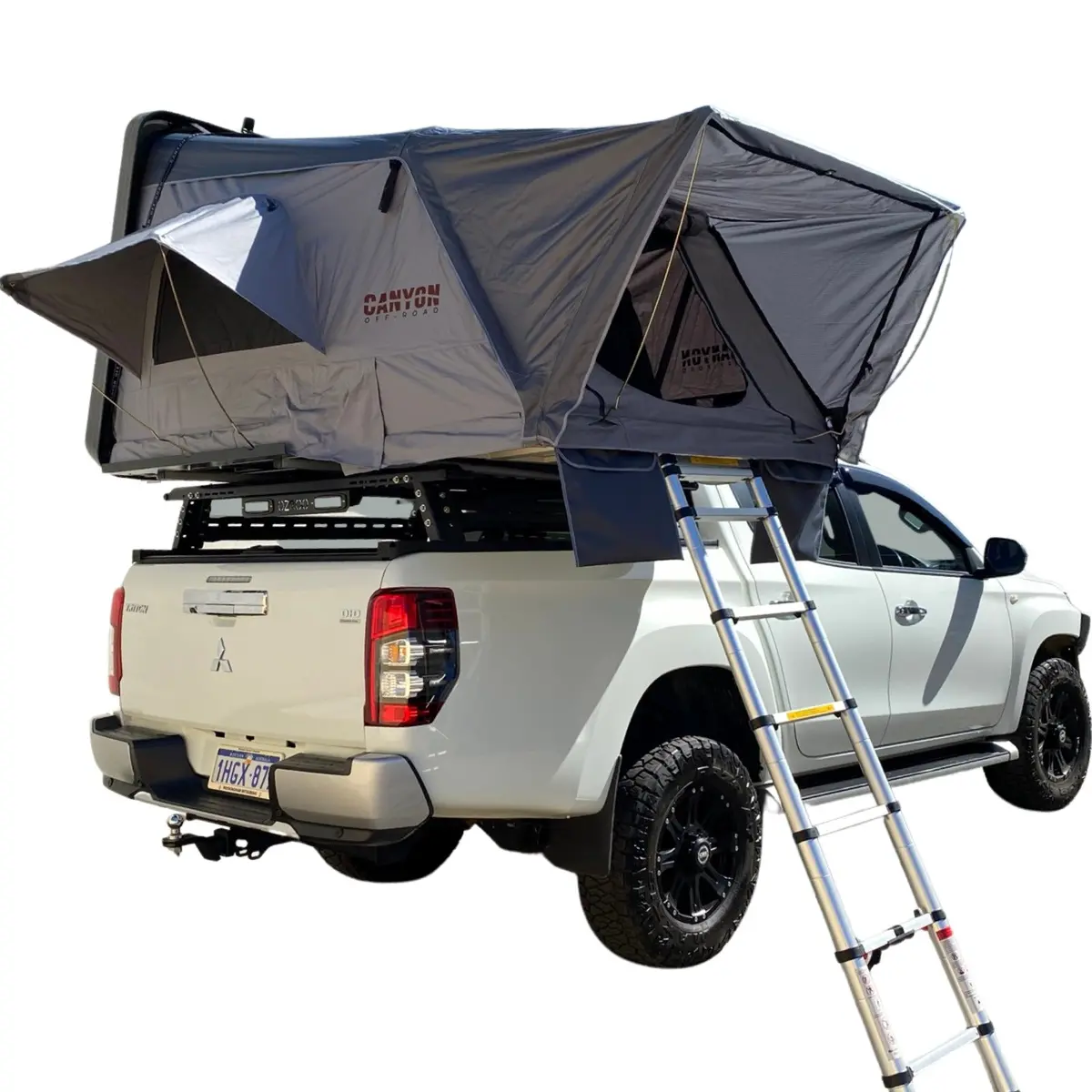 Canyon Off-Road 2 Person Roof Top Tent (1.6M Hard Shell) (Sku: Can-725-H) 1