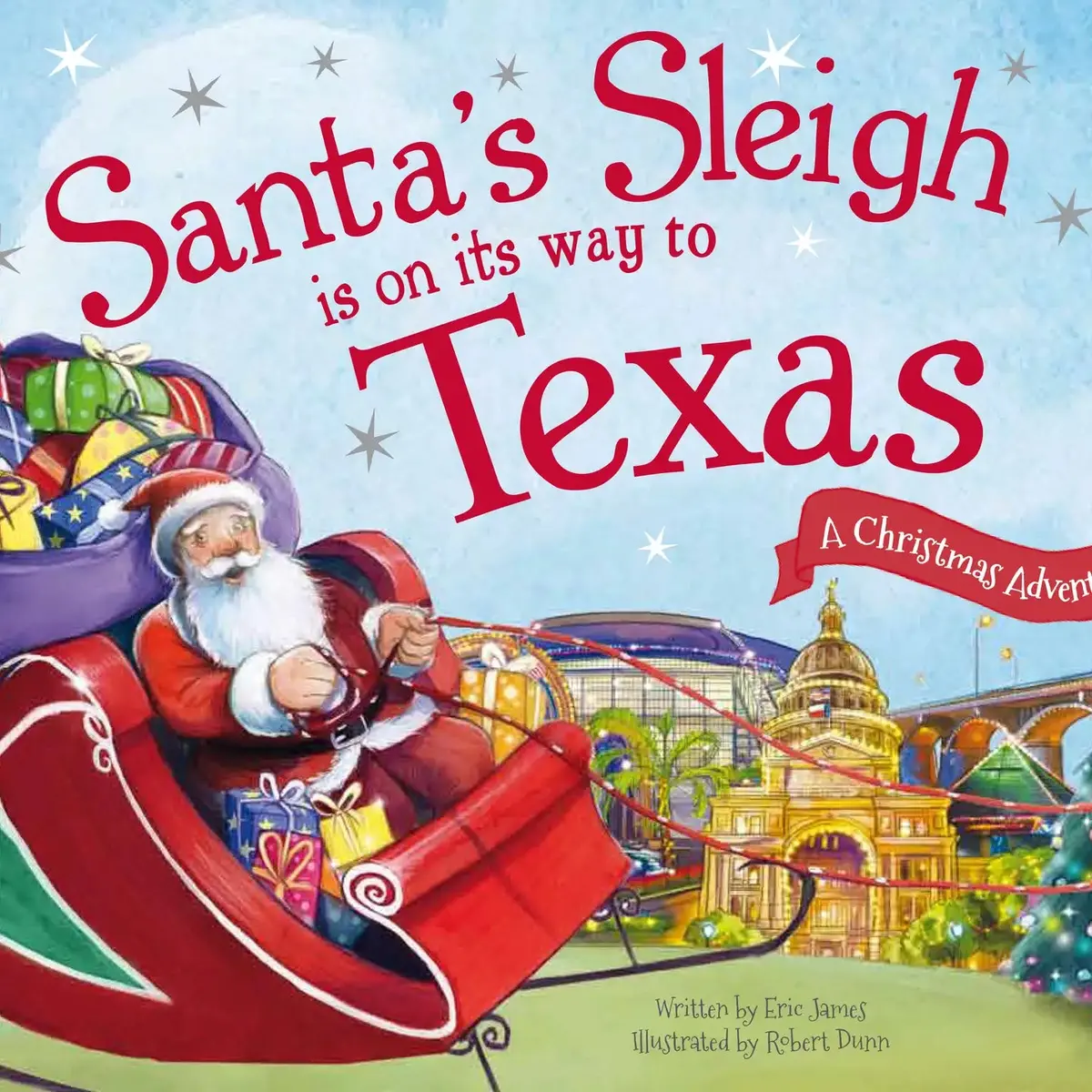 Santa's Sleigh Is On The Way To Texas 1