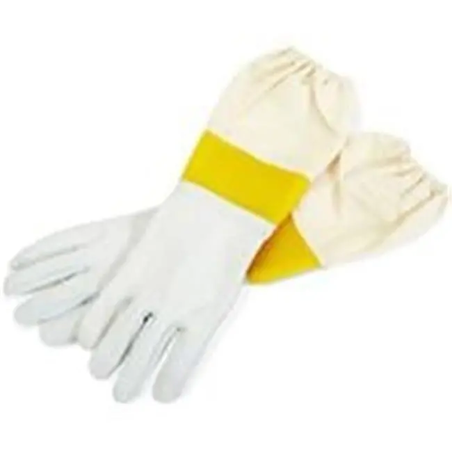 Md Goatskin Gloves W/ Vented Sleeves 1