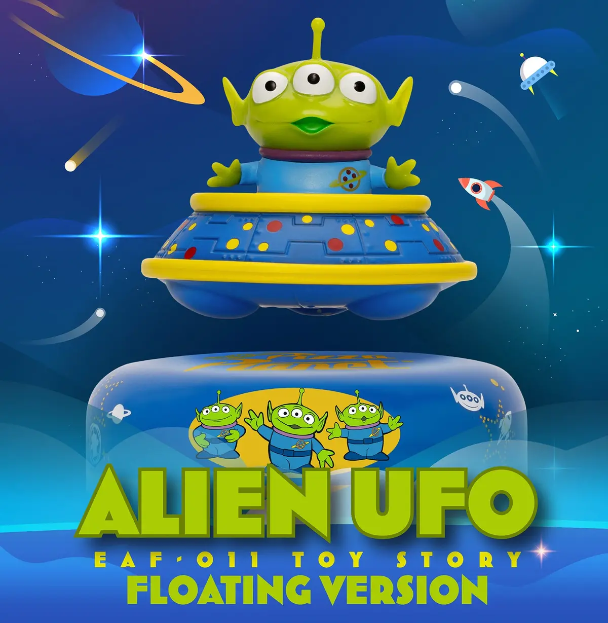 Disney Pixar Toy Story: Alien Ufo (Floating Version) 1