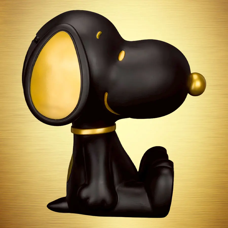 Peanuts: Snoopy Piggy Bank Black & Gold Version (Pre-Order) 1