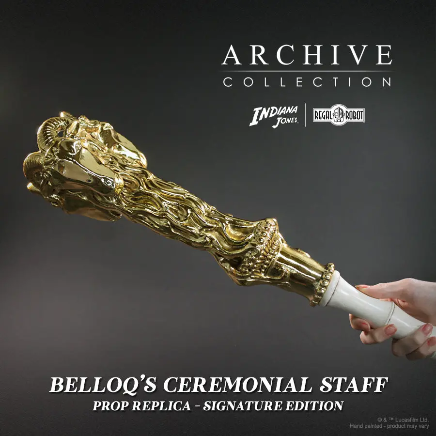 Indiana Jones And The Raiders Of The Lost Ark: Belloq’S Ceremonial Staff Signature Edition 1