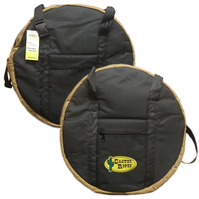 Triple Rope Bag - Black/Tan 1