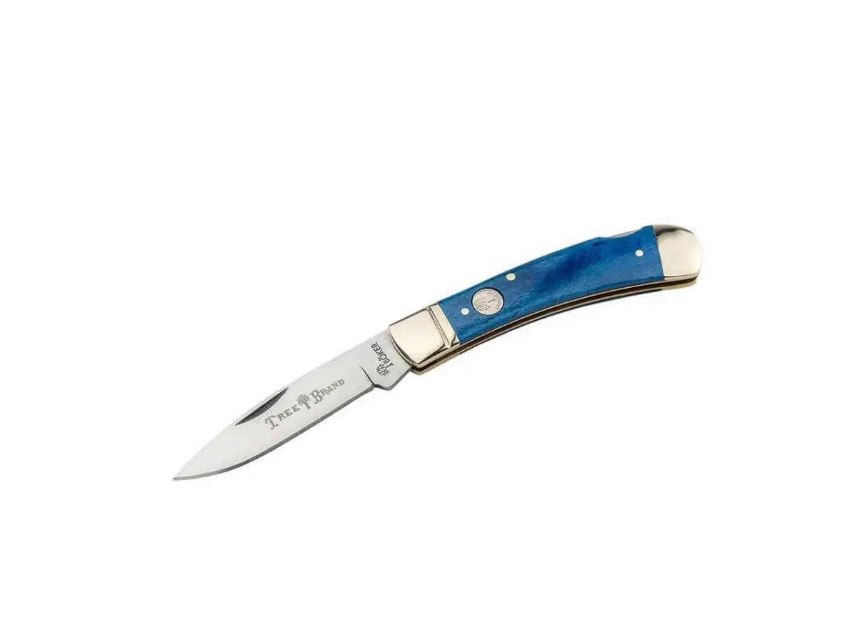 Traditional Series 2.0 Gentleman's Lockback Blue Bone - Böker Tree Brand 1