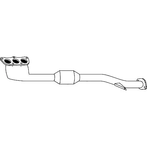 Redback Enviro Catalytic Converter For Subaru Liberty (08/2004 - On) 1