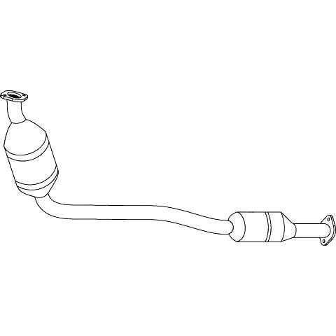Redback Enviro Catconverters Underfloor For Mercedes-Benz C-Class (11/2000 - 02/2007) 1