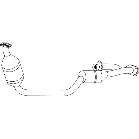 Redback Enviro Catconverters Underfloor For Mercedes-Benz C-Class (11/2000 - 02/2007) 1