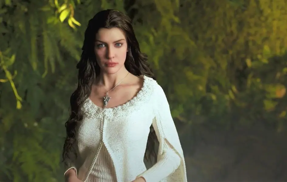 Lord Of The Rings: Arwen Of Rivendell Hyperreal Statue 1