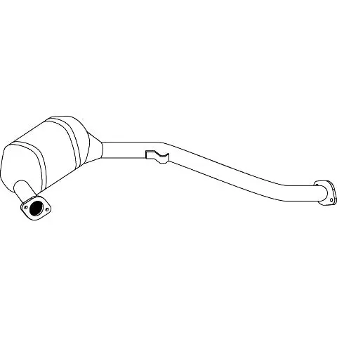 Redback Enviro Catalytic Converter For Subaru Forester (07/2002 - 06/2005) 1
