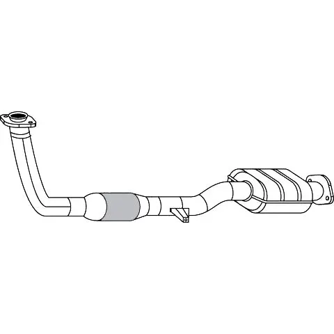 Redback Enviro Catalytic Converter For Toyota Camry (01/1995 - 01/2002), Holden Apollo (01/1993 - 01/1997) 1