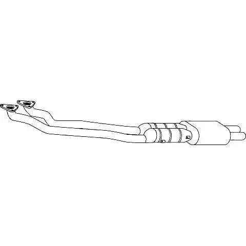 Redback Enviro Catconverters Underfloor For Bmw 5 (01/1996 - 01/2000) 1