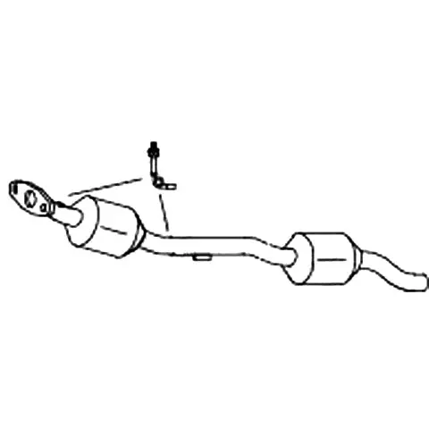 Redback Enviro Catconverters Underfloor For Mercedes-Benz M-Class (09/1999 - 10/2001) 1