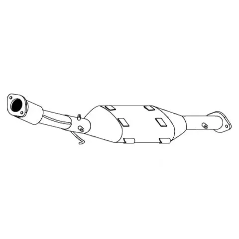 Redback Enviro Catalytic Converter To Suit Nissan X-Trail (10/2000 - 07/2007) 1