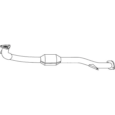 Redback Enviro Catalytic Converter To Suit Subaru Outback (10/2000 - 07/2003) 1