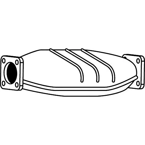 Redback Enviro Catalytic Converter For Daewoo Cielo (02/1995 - 08/1997), 1.5I (07/1994 - 10/1995), Espero (03/1995 - 07/1997) 1