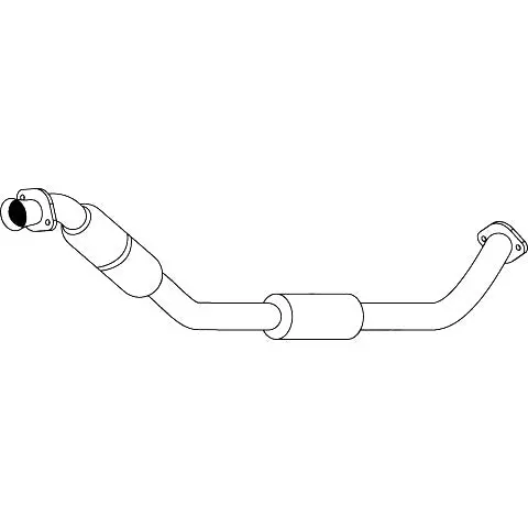 Redback Enviro Catconverters Underfloor For Holden Calais, Commodore (08/2004 - 2006) 1