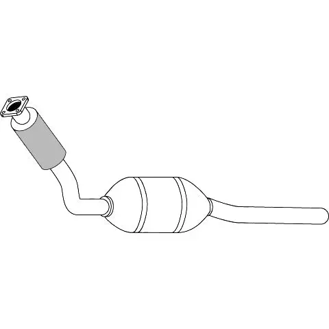 Volkswagen Bora (12/1999 - 09/2005) Redback Enviro Replacement Catalytic Converter 1