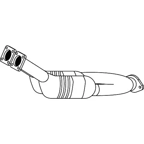 Redback Enviro Catconverters Underfloor To Suit Volvo S80 (1998 - 2006) 1