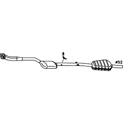 Redback Enviro Catconverters Underfloor For Bmw 3 (01/2001 - 01/2005) 1