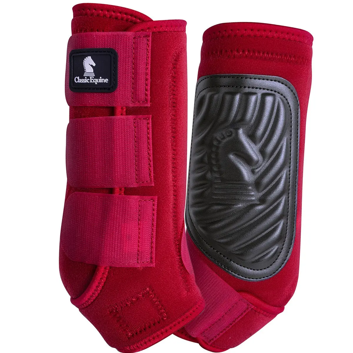 Classicfit Sling Boots, Front, Crimson Red 1