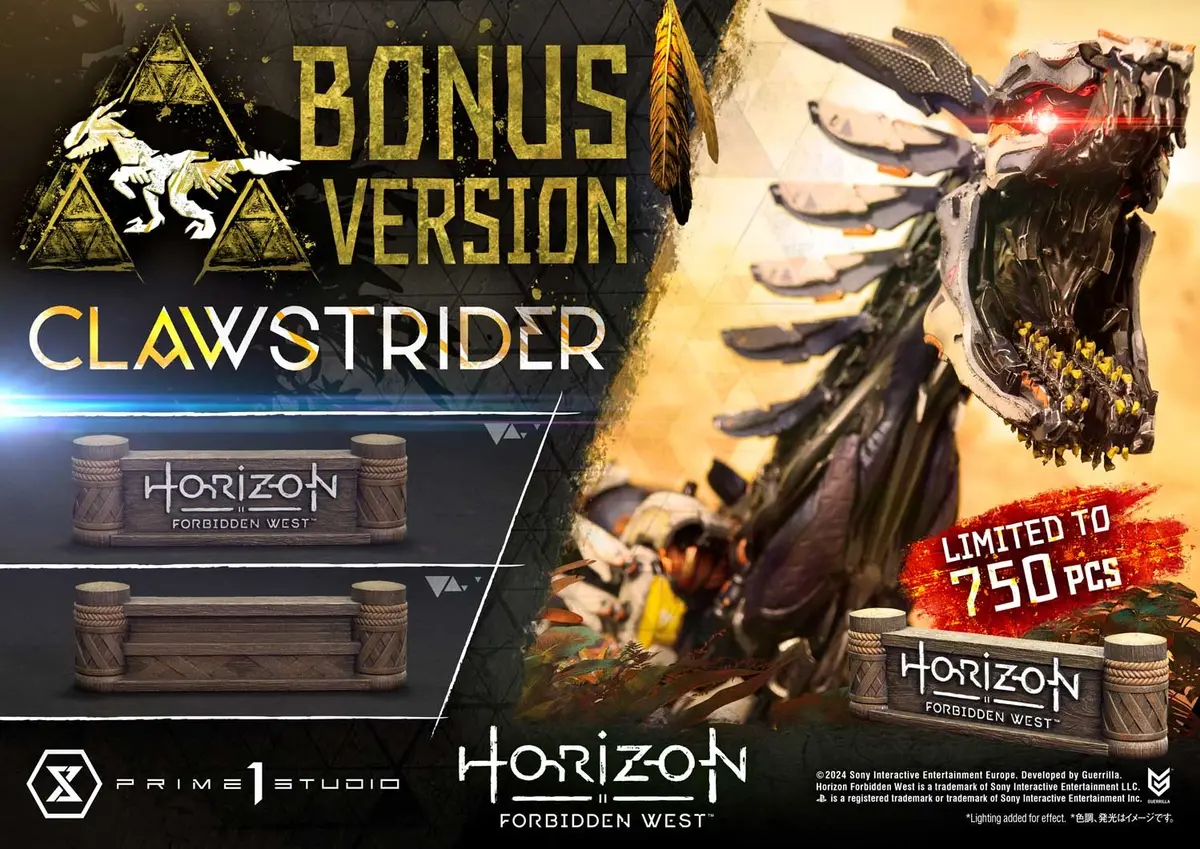 Horizon Forbidden West: Clawstrider Bonus Version 1