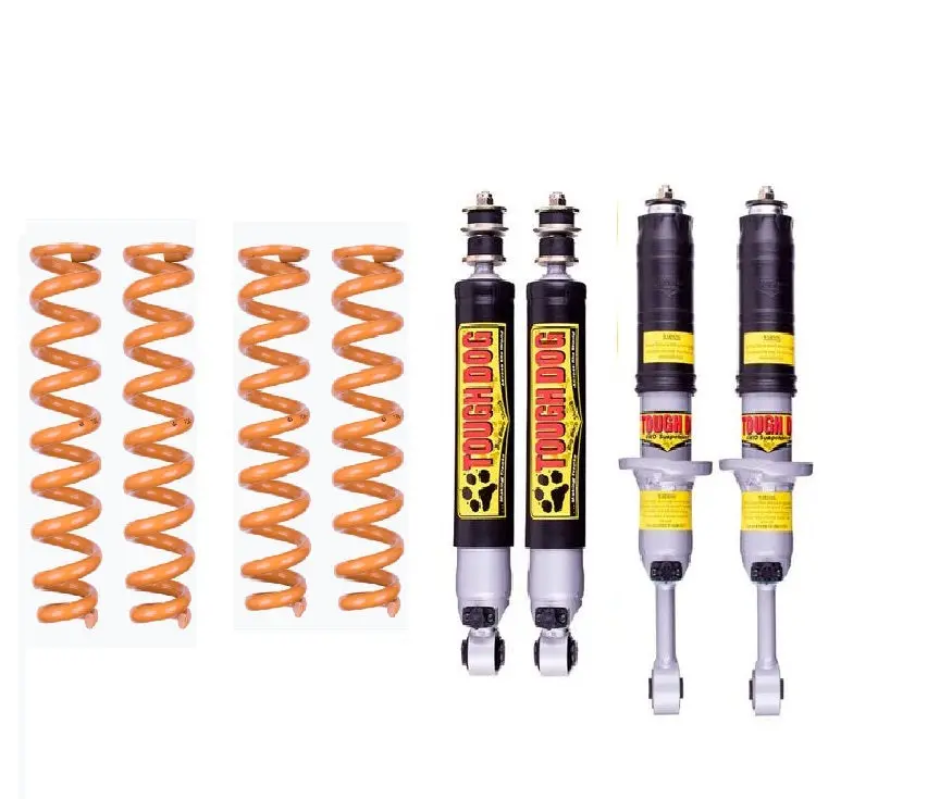 Toyota Prado (2003-2010) 120 Series 50Mm Suspension Lift Kit - Tough Dog Adjustable 1