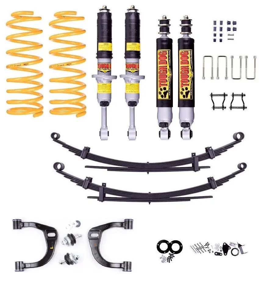 Toyota Hilux (2005-2015) Kun N70 75Mm Front / 50Mm Rear  Suspension Lift Kit - Tough Dog Adjustable 1