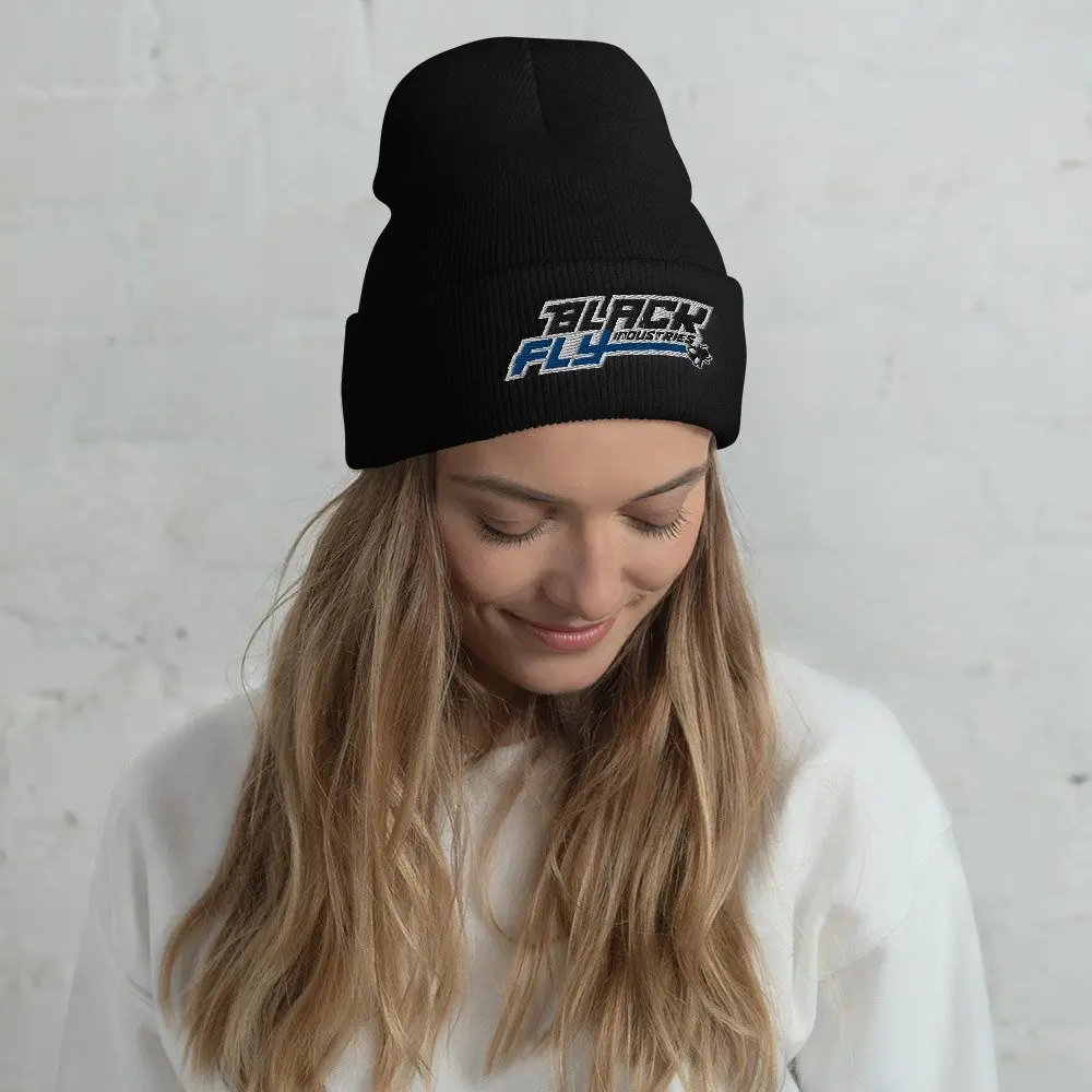 Black Fly Industries Cuffed Beanie 1