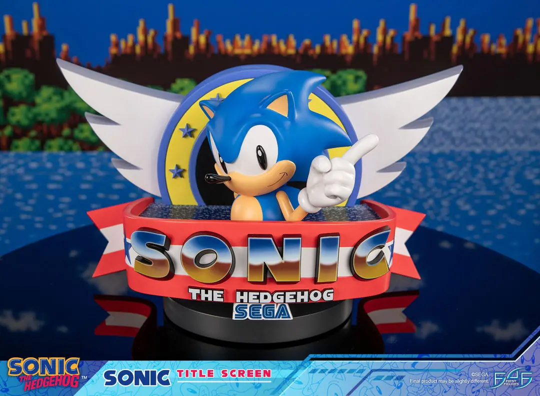 Sonic The Hedgehog: Sonic Title Screen (Pre-Order) 1