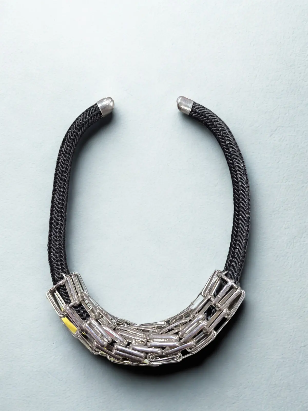 Black And Silver Necklace 1