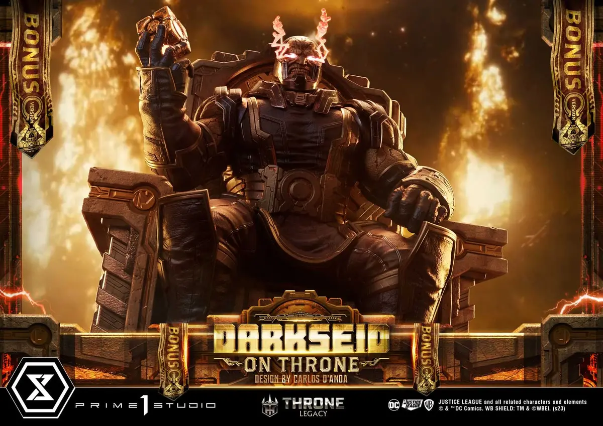Dc Comics: Darkseid On Throne Deluxe Bonus Version (Pre-Order) 1