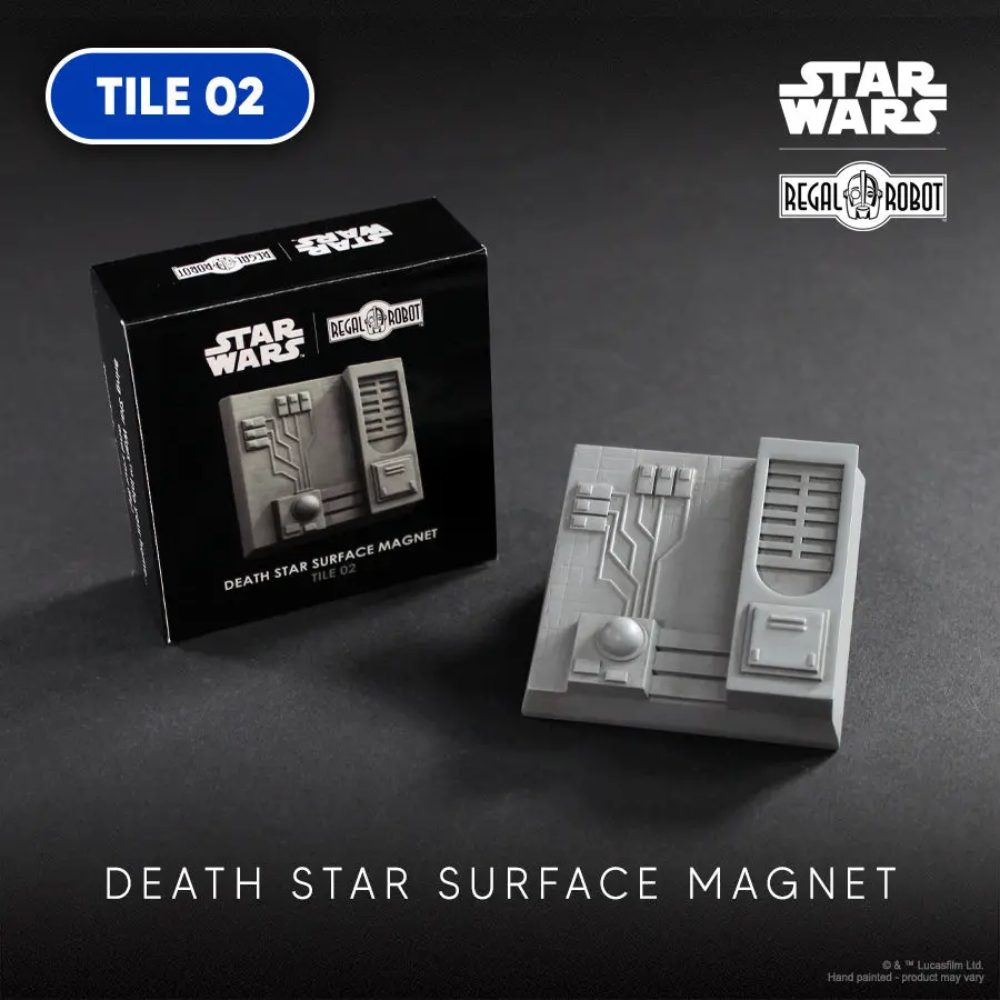 Star Wars A New Hope: Death Star Surface Magnet Tile 2 1