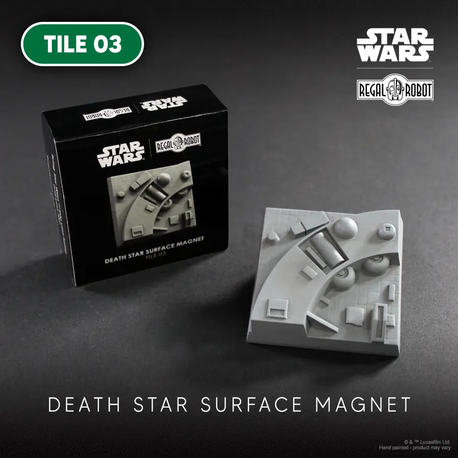 Star Wars A New Hope: Death Star Surface Magnet Tile 3 1