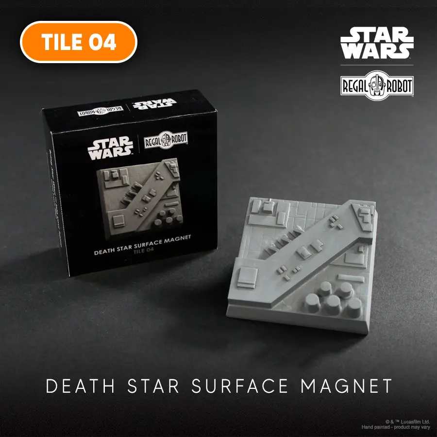 Star Wars A New Hope: Death Star Surface Magnet Tile 4 1