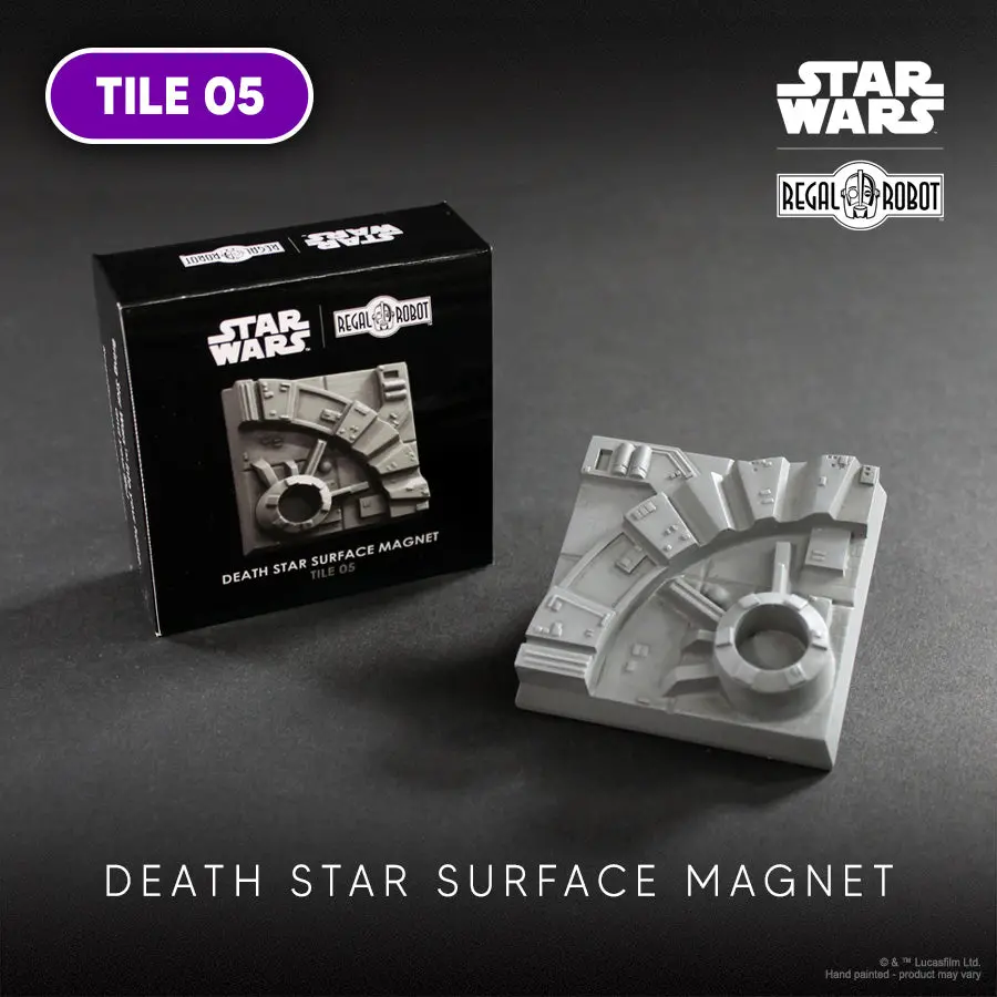 Star Wars A New Hope: Death Star Surface Magnet Tile 5 1