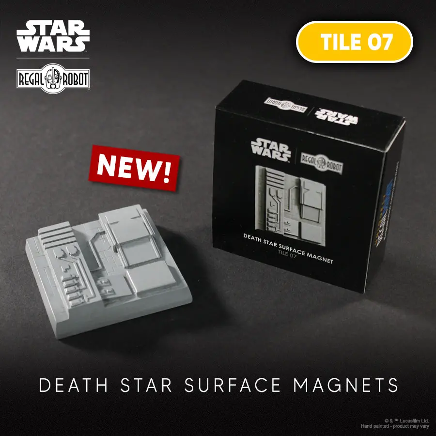 Star Wars A New Hope: Death Star Surface Magnet Tile 7 1