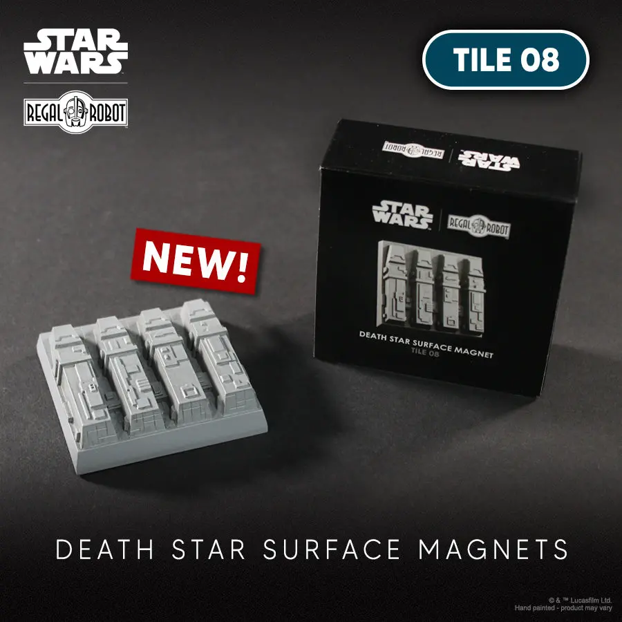 Star Wars A New Hope: Death Star Surface Magnet Tile 8 1