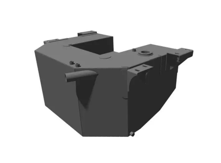 Ram 3500 (2016-2026) 120Lt Steel Auxiliary Brown Davis Fuel Tank (Sku: Dram16a1) 1