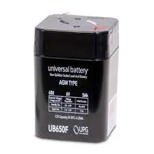 Battery 6V 5Amp Flat Terminal - All Season 1