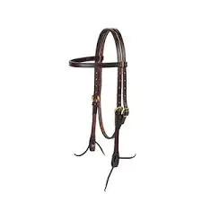 Trailhead Headstall, Brass Plate 1