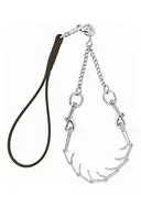 Pronged Chain Goat Collar And Lead Set 1